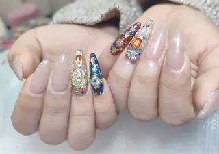 ネイル 小島 阿佑美のネイルデザイン