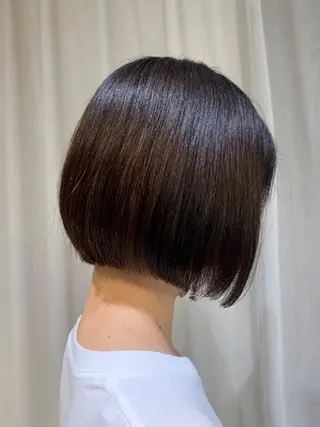 ショート カラー ヘアアレンジ salowin新宿三丁目店所属・🖤小顔ボブ/ウルフ レイヤー🖤山本諒のヘアスタイル