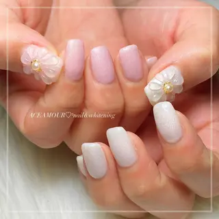 ネイル ネイル/耳つぼ /新ホワイトニングのネイルデザイン