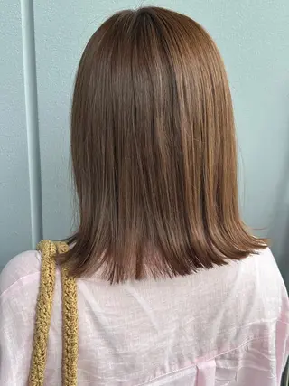 ミディアム 伊藤 優花のヘアスタイル