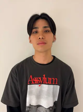 メンズ レイヤー/ボブ /韓国風/清水凜のヘアスタイル