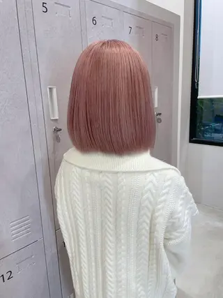 セミロング 艶髪/モテヘア🎀 MIHOのヘアスタイル