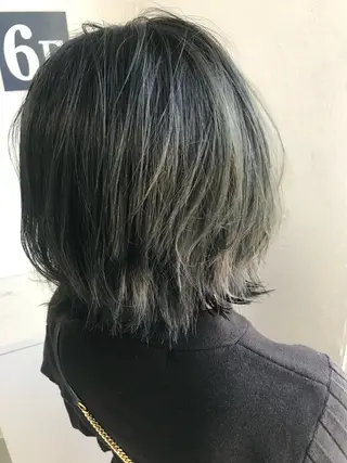 ミディアム カラー ROSSO春日部店 /髪質改善/カワムラのヘアスタイル