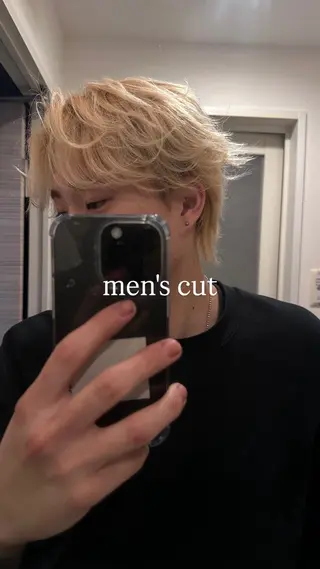 ショート メンズ HARUKI🏔️/ メンズ/透けブラウンのヘアスタイル