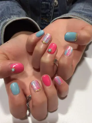 ネイル Sympa 𝓜iwako🐰ᩚのネイルデザイン