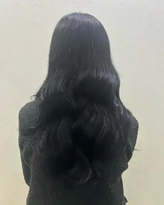 ロング カラー 中嶋心渚⌇透明感 カラー️🩵🎀‪のヘアスタイル