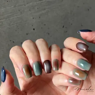 ネイル miele【ミエレ】 シンプル一癖のネイルデザイン