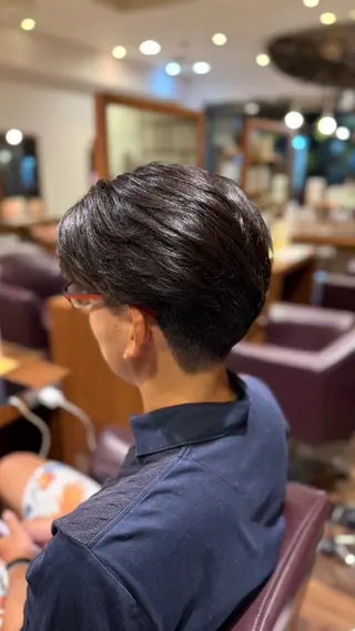 メンズ 縮毛矯正/🍒ྀི ナカヤマミオ🍒ྀིのヘアスタイル