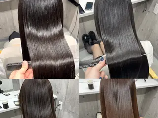 ロング カラー 髪質改善×韓国艶髪 カラー ヒナタ🍒のヘアスタイル