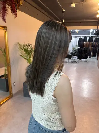 ロング Ruika/海外ヘア /レイヤーカットのヘアスタイル