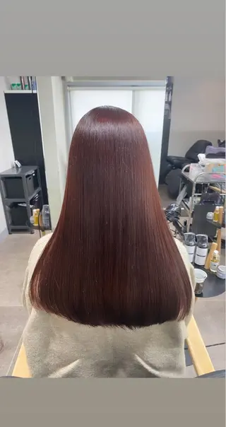 ロング カラー 艶あり暖色カラー🌈 カラー診断あゆみのヘアスタイル