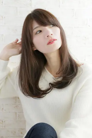 ロング 角 大輔のヘアスタイル