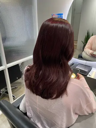 セミロング カラー w/o所属・レディース/ 武蔵新城/羽吹紗南のヘアスタイル