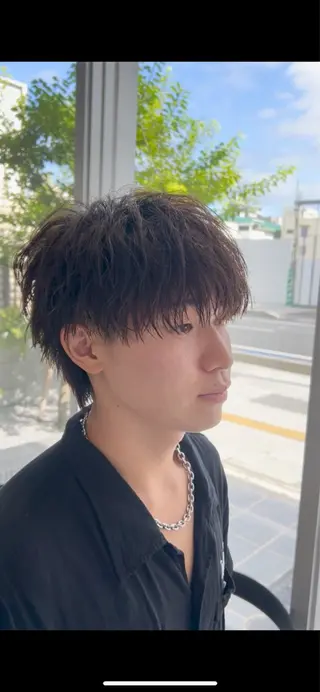 メンズ kazuma 渋谷美容師のヘアスタイル