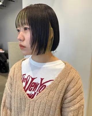 カラー December渋谷所属・無料カットモデル募集 / 涼 乃のヘアスタイル