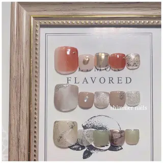 ネイル shimmer nailsのネイルデザイン