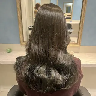 ミディアム カラー 💖ダブルカラー/ ケアカラー/レナ💖のヘアスタイル