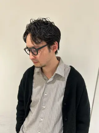 パーマ メンズ 外国人風ヘア/ 髪質改善/ayacaのヘアスタイル