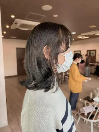 ミディアム カラー 高橋 みく/ minimのヘアスタイル