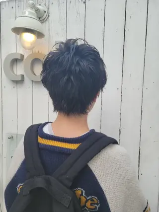 ショート パーマ coii コイ【原宿/表参道】のヘアスタイル
