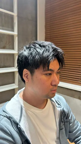 メンズ 🦊カット/縮毛矯正 Rioのヘアスタイル