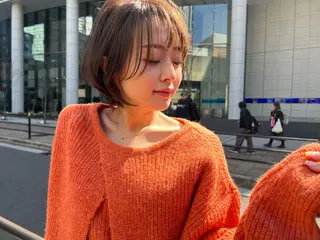 ショート カラー 髪質改善 中川 翔のヘアスタイル