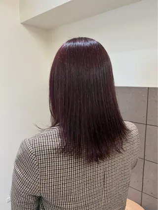 セミロング natsuki /HUI 金山のヘアスタイル