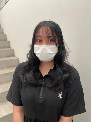 ロング ミユ/ショート/ カットモデル/名東区のヘアスタイル