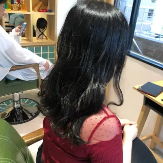 ロング カラー EARTH志木/佐藤 氷河のヘアスタイル