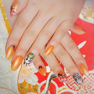 ネイル ARTスクールサロン お・タマゴのネイルデザイン