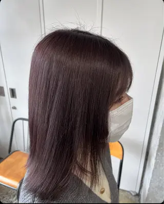 ミディアム 森綱 悠 /栄/ボブのヘアスタイル