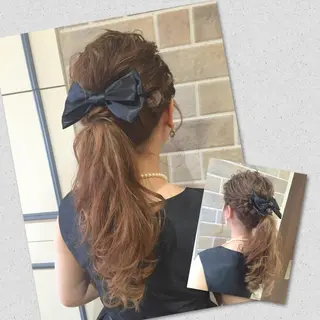 ヘアアレンジ ZOA classic hair所属・東 みのりのヘアスタイル