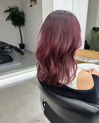 セミロング カラー ショート/茅ヶ崎 タカハシ タクロウのヘアスタイル