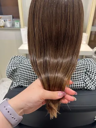 セミロング 半個室サロン/透明感 /艶髪♡岸上 温♡のヘアスタイル