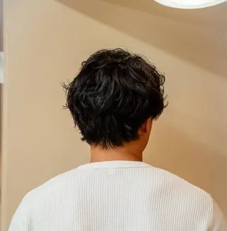 ミディアム カラー パーマ メンズ 🔗メンズサロン🔗 Kieのヘアスタイル