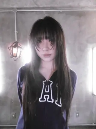 ロング ルカ/ ニュアンスヘアのヘアスタイル