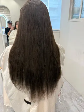 ロング ボブ、レイヤー、 ハイトーン、古淵のヘアスタイル