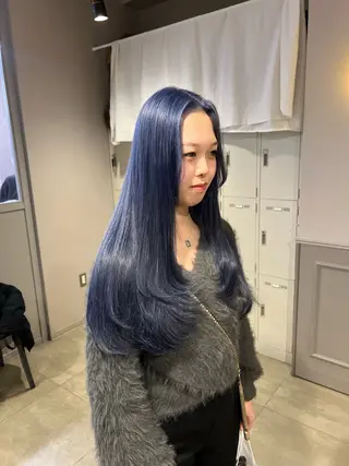 ロング カラー 韓国レイヤーカット /REIのヘアスタイル