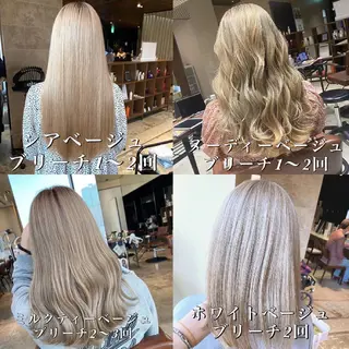 カラー 顔まわりの神様✨ 透明感カラー藤嶋秀幸のヘアスタイル