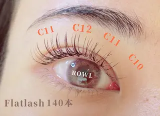 マツエク・マツパ ROWL total beauty salon所属・ROWL YUKARIのマツエク・マツパデザイン