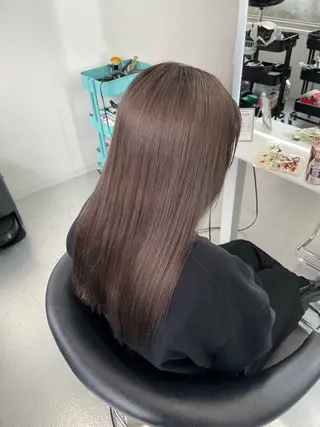 セミロング カラー 野崎/カラー特化 /天王寺のヘアスタイル