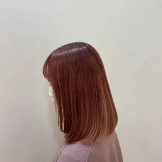 ミディアム カラー ヘアアレンジ Mirai 🧸のヘアスタイル