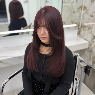 ロング カラー 🎀 ほんだ ことね 🎀のヘアスタイル