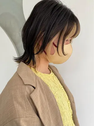 ミディアム 🐺高椋 海/ウルフ/レイヤーのヘアスタイル