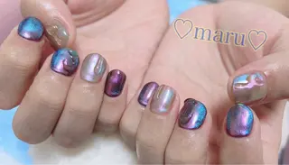 ネイル まるみ ♡のネイルデザイン