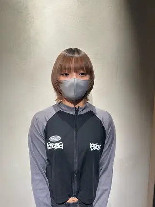 ショート 鈴木 心々麦のヘアスタイル