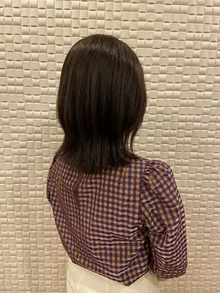ミディアム 池田 愛のヘアスタイル