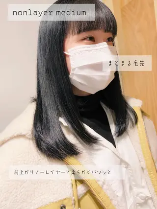 ミディアム tension 【テンション】のヘアスタイル