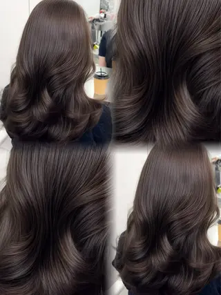 ミディアム カラー ヘアアレンジ 顔周り&ミディアム 特化/池袋/kokiのヘアスタイル