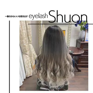 ロング ヘアアレンジ マツエク・マツパ KITTY 立川のネイルデザイン